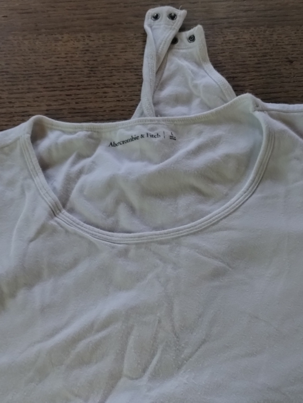 Abercrombie & Fitch  Cream Bodysuit Top